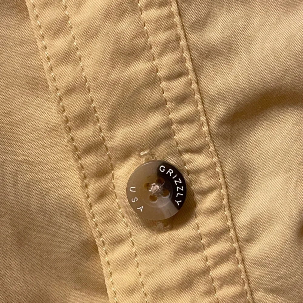 Dakota Grizzly‎ Yellow Utility Button Up Shirt XXL Outdoor Workwear - Picture 6 of 12